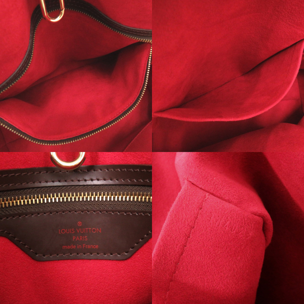 LOUIS VUITTON Authentic Brown Damier Tote Bag - Picture 7 of 10